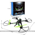 Motor JJRC X1 2.4G 4CH 6 eixos Gyro Brushless RC Quadcopter CF Headless Original